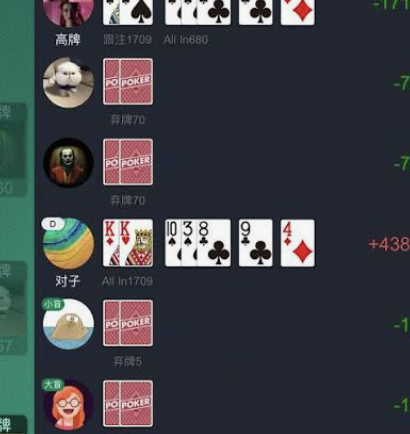 HH Poker价值复盘检查表示意